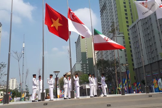 Lễ thượng cờ đoàn thể thao Việt Nam ở Asiad 2018: Tất cả đã sẵn sàng