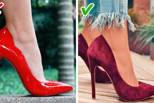 8 yếu tố khiến giày dép trông kém sang