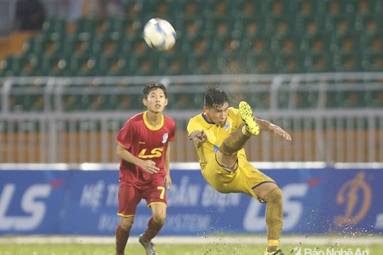 U15 SLNA - U15 Viettel: Oan gia ngõ hẹp