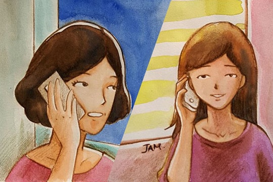 Cuộc điện thoại của mẹ