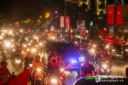 Nghệ An điều 500 cảnh sát đảm bảo trật tự trận Việt Nam - Hàn Quốc