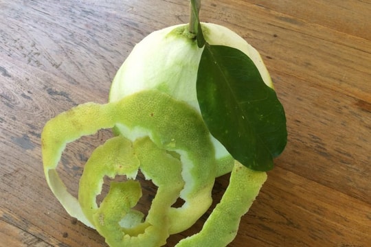 4 công dụng tuyệt vời của vỏ bưởi bạn chớ bỏ lỡ