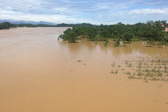 Lũ lên nhanh trên sông Cả, cảnh báo sạt lở tại hơn 60 xã của 7 huyện miền núi