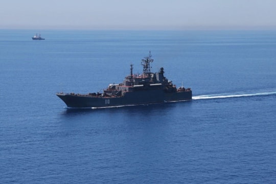 Bộ Quốc phòng LB Nga công bố về cuộc tập trận quy mô lớn ở Biển Địa Trung Hải