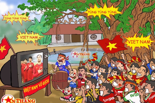 Olympic Việt Nam nhận được sự ủng hộ nhiệt tình từ CĐV Đông Nam Á