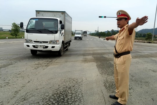 Công an tỉnh lập 3 tổ xử lý vi phạm Luật Giao thông trên nhiều tuyến đường