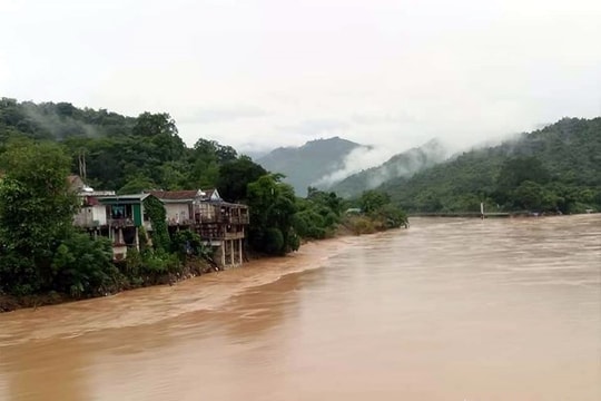 Cảnh báo nguy cơ cao xảy ra ngập úng nhiều địa bàn 8 huyện ở Nghệ An
