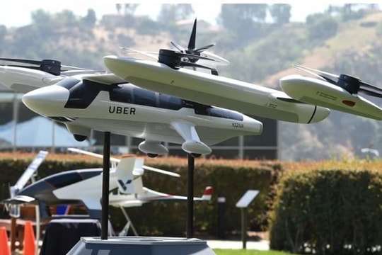 Uber sẽ thử nghiệm taxi bay tại 5 nước