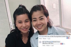 Tin vui mới nhất về tình hình sức khỏe của diễn viên Mai Phương