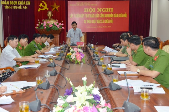 Cần tạo chuyển biến về chất trong lực lượng công an nhân dân