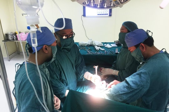 Nghệ An: Bác sĩ, điều dưỡng hiến máu cứu bệnh nhân