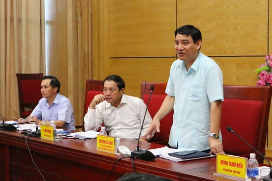 Bí thư Tỉnh ủy chù trì họp các dự án trọng điểm:  