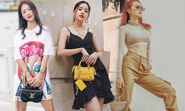 Người đẹp Việt lăng xê túi xách mini