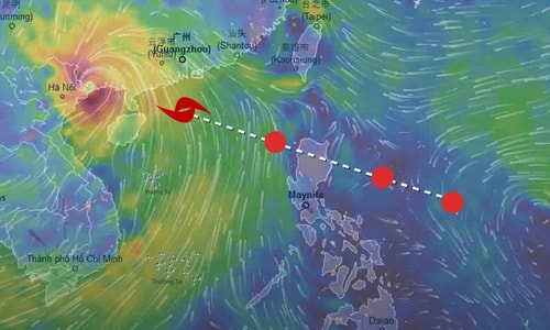 Siêu bão Mangkhut có thể ảnh hưởng trực tiếp đến Nghệ An