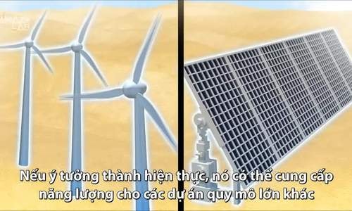 Ý tưởng tạo mưa trên sa mạc lớn nhất thế giới