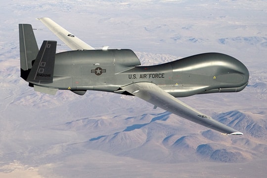 Phát hiện ra máy bay không người lái của Mỹ ở gần bờ Biển Đen của Nga