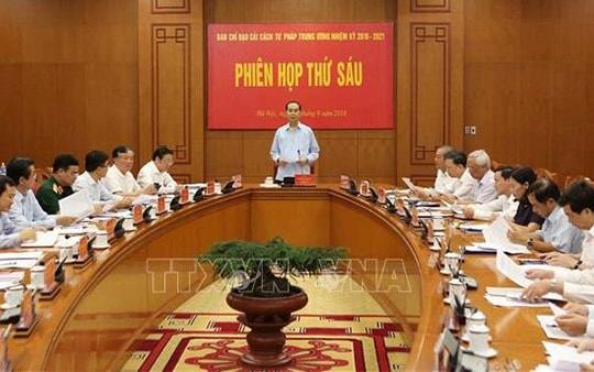 Sửa đổi, bổ sung tổ chức bộ máy Ban Nội chính Trung ương