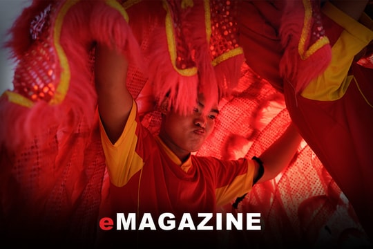 Những chàng trai múa lân sư rồng bằng cả đam mê