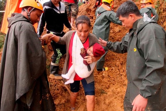 Siêu bão Mangkhut làm 64 người ở Philippines, 2 người ở Trung Quốc thiệt mạng