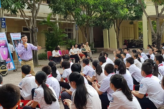 Gần 600 học sinh được hướng dẫn kỹ năng phòng chống xâm hại và bắt cóc