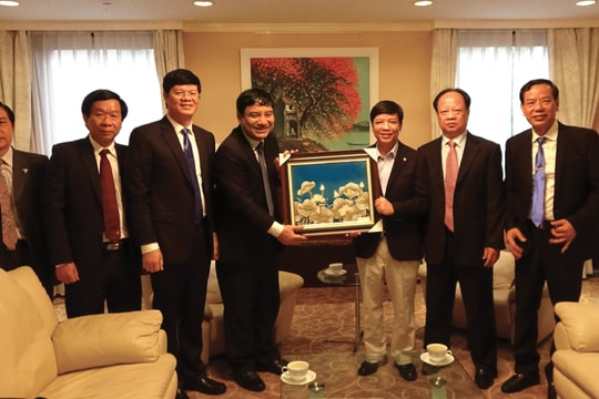 Lãnh đạo tỉnh Nghệ An làm việc với Đại sứ quán Việt Nam tại Nhật Bản