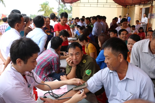 600 người ở Đô Lương tham gia hiến máu tình nguyện