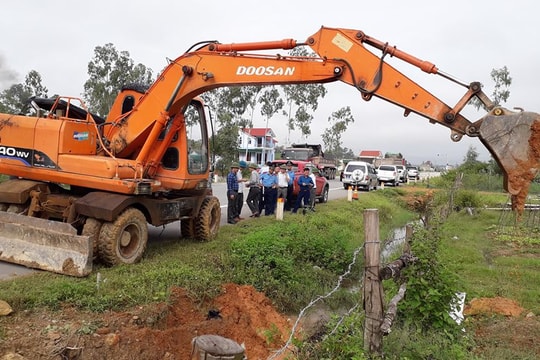 Giải tỏa hành lang giao thông trên tuyến đường N5