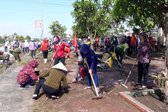 Phụ nữ Nghệ An hưởng ứng “Chiến dịch làm cho thế giới sạch hơn”