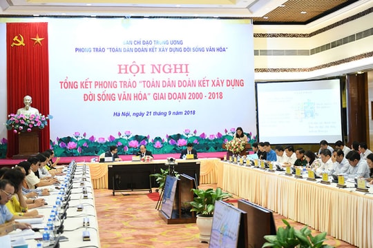 Triển khai quyết liệt phong trào “Toàn dân đoàn kết xây dựng đời sống văn hóa“