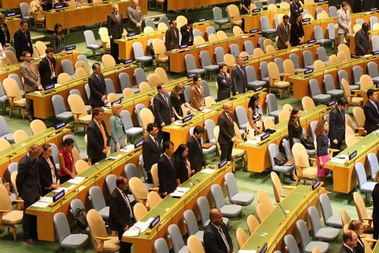 Đại hội đồng Liên hợp quốc dành một phút mặc niệm Chủ tịch nước Trần Đại Quang