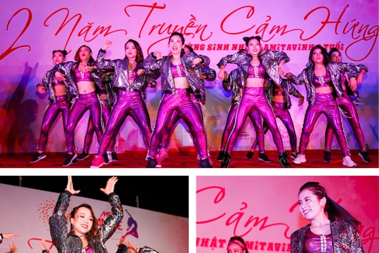 Sôi động đêm hội Zumba đường phố cùng Lamita Vinh