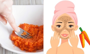 3 công thức mặt nạ trị mụn, dưỡng sáng da từ cà rốt