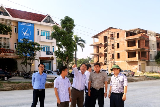 Phó Chủ tịch UBND tỉnh ra hạn cuối để giải phóng mặt bằng đường 72m  ở Thành phố Vinh 