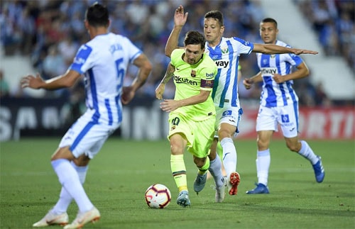 Barca bất ngờ thua ngược đội cuối bảng Leganes