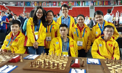 Việt Nam lên bàn một giải cờ vua đồng đội thế giới