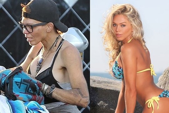 Xót xa mẫu nữ nóng bỏng thành kẻ vô gia cư, lục thùng rác kiếm sống