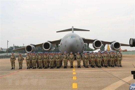 Lực lượng gìn giữ hòa bình Việt Nam xuất quân tới Nam Sudan