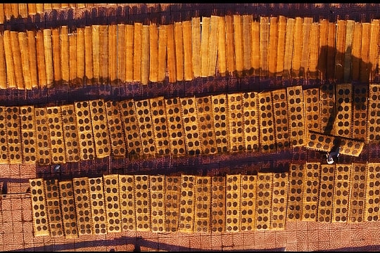 Một thoáng Đô Lương đẹp như cổ tích ở làng nghề bánh đa lâu đời