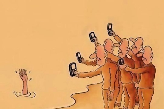 Sự vô cảm đáng sợ