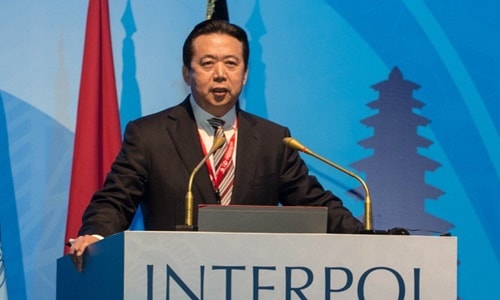 Trung Quốc đang điều tra Chủ tịch Interpol 