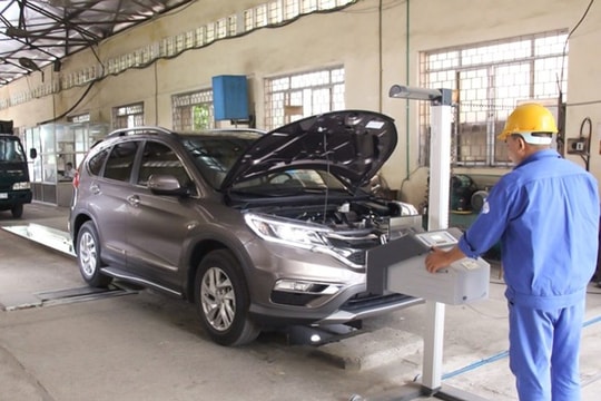 Bộ GTVT rút ngắn thời gian làm thủ tục đăng kiểm ô tô