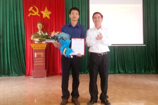 Nghĩa Đàn: Điều động Phó Phòng Nông nghiệp làm Phó Bí thư xã