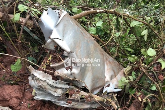 Máy bay Su-22 rơi ở Nghệ An hồi tháng 7 do 'thời tiết xấu'