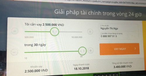 Vì sao cho vay trực tuyến lãi suất 720% vẫn có đất sống?