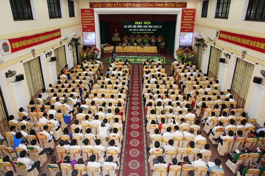 Khai mạc Đại hội Hội Nông dân tỉnh Nghệ An lần thứ IX, nhiệm kỳ 2018 - 2023