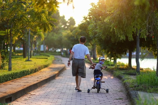Hồ Goong mơ màng trong yên bình mùa thu