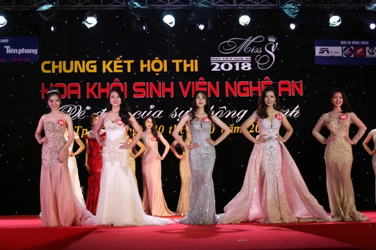 Nữ sinh viên Đại học Vinh giành danh hiệu Hoa khôi Sinh viên Nghệ An năm 2018