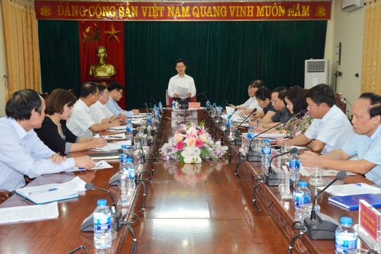 Sâu sát với cơ sở, kịp thời tháo gỡ khó khăn vướng mắc