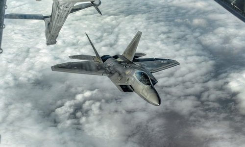 Chiến đấu cơ tàng hình Mỹ xua đuổi 587 máy bay Nga, Iran trên không phận Syria