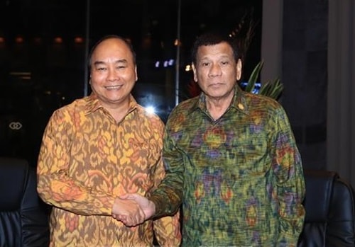 Thủ tướng Nguyễn Xuân Phúc và Tổng thống Philippines ủng hộ tự do hàng hải ở Biển Đông